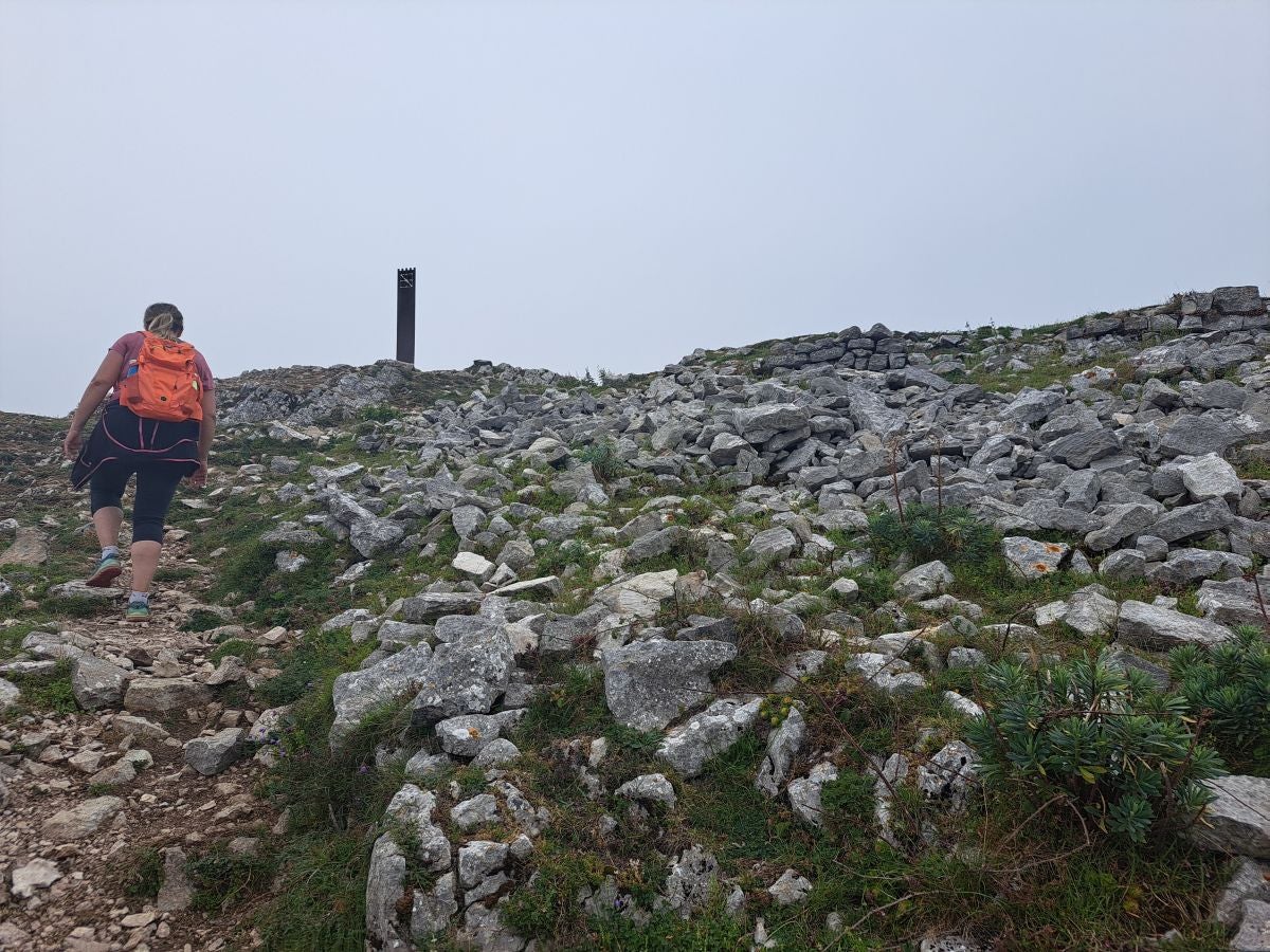 Exigente subida a Txurregi