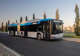 Autobús eléctrico de Solaris del modelo Urbino
