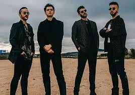 Pepe Esteban, Antonio García, José Ángel Mercader y Dani Sánchez son Arde Bogotá.