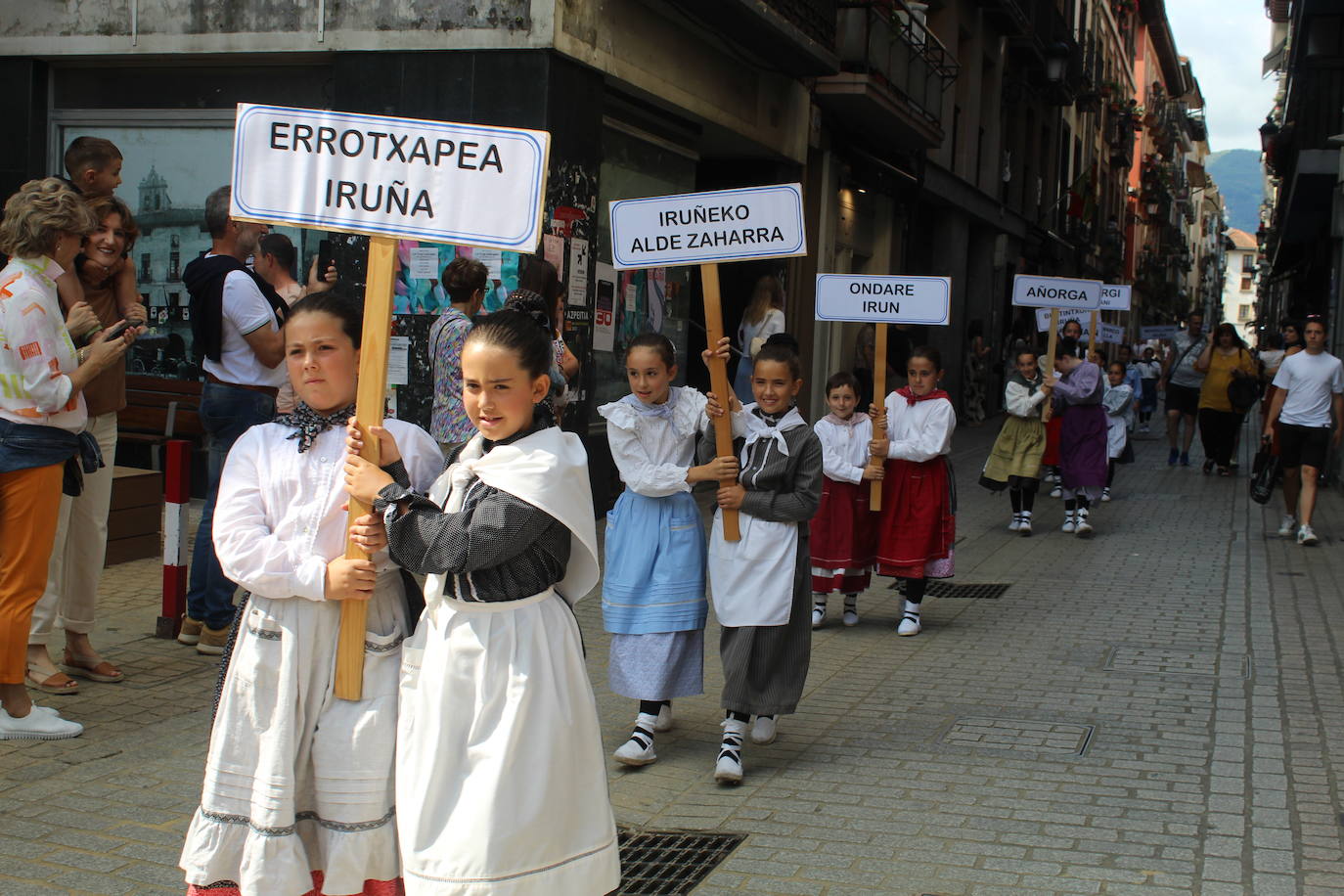 Los gigantes conquistan Azpeitia