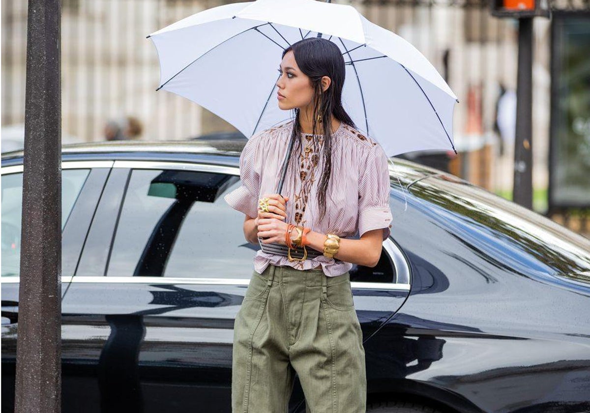 Look de lluvia