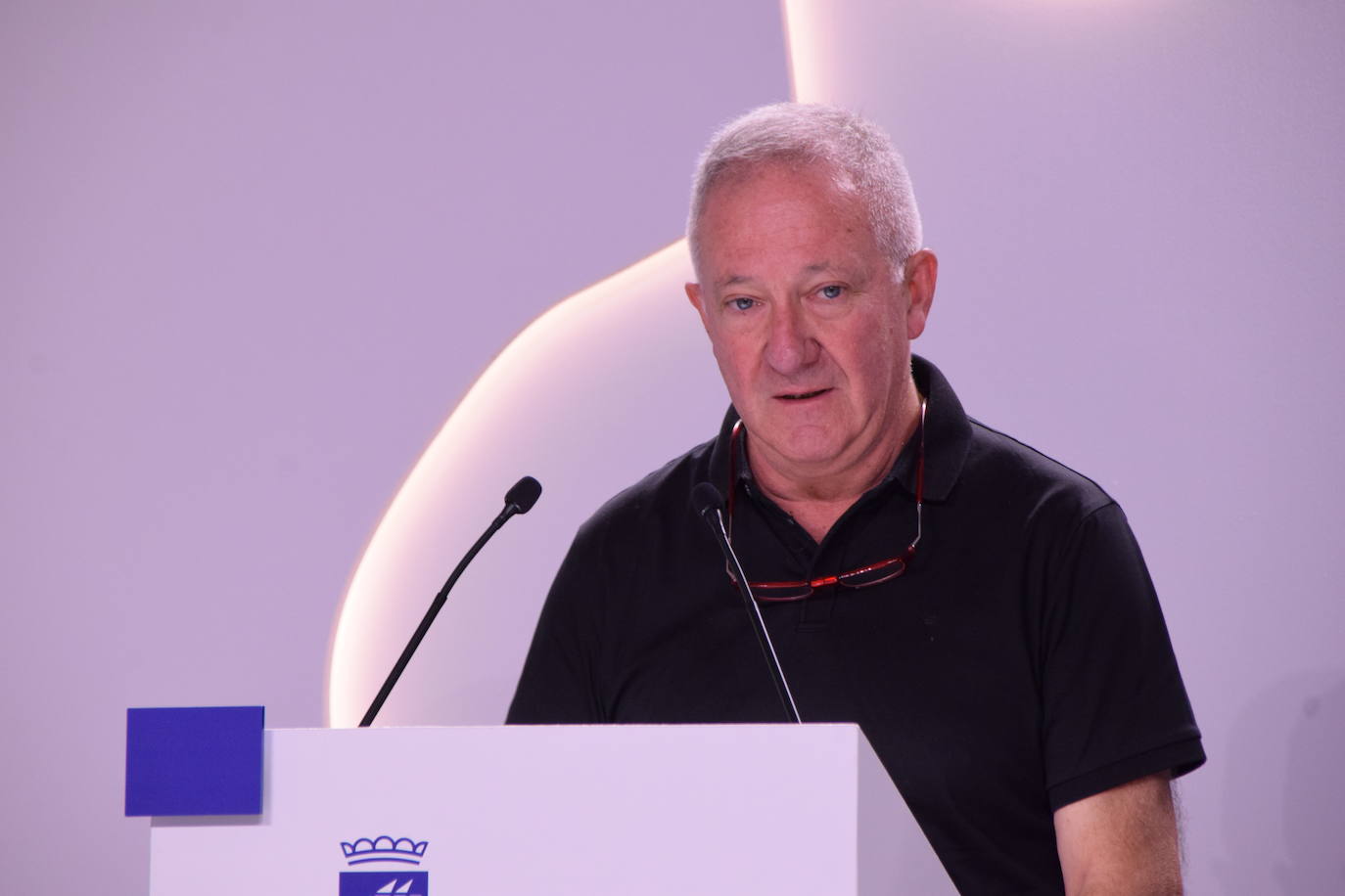 Martín en un momento de la rueda de prensa de balance del festival.