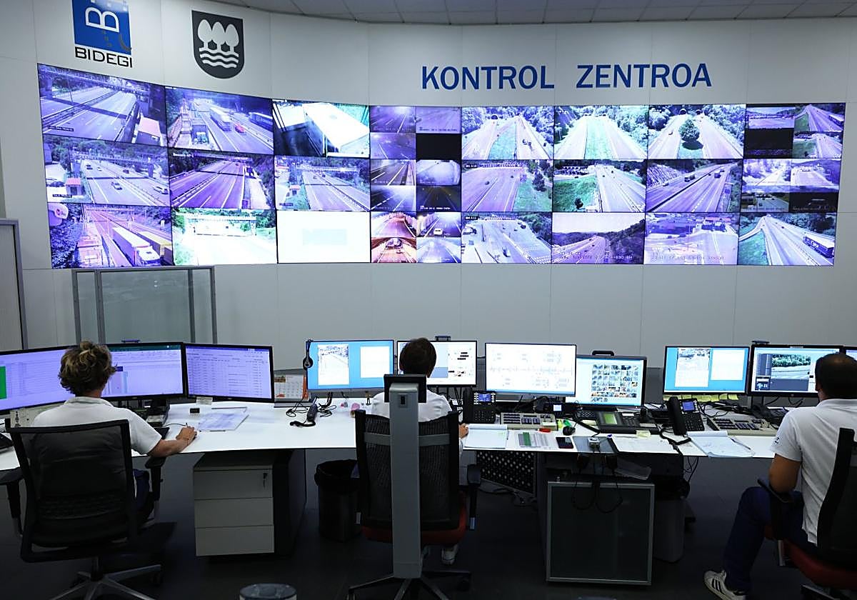 Centro de control de Bidegi en Zarautz.