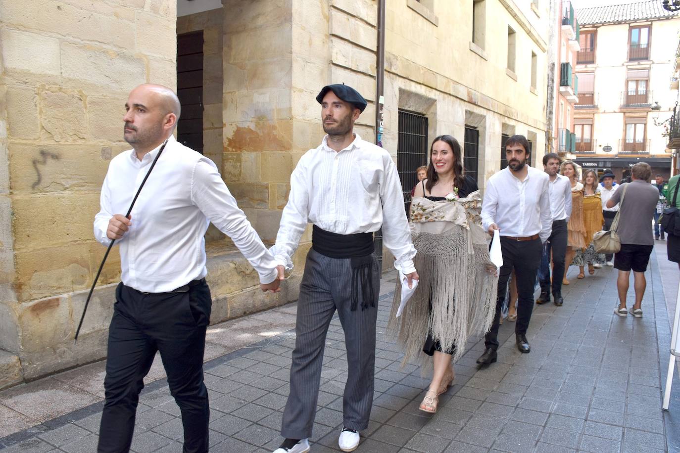 Cuatro nuevos cofrades santaneros en Ordizia