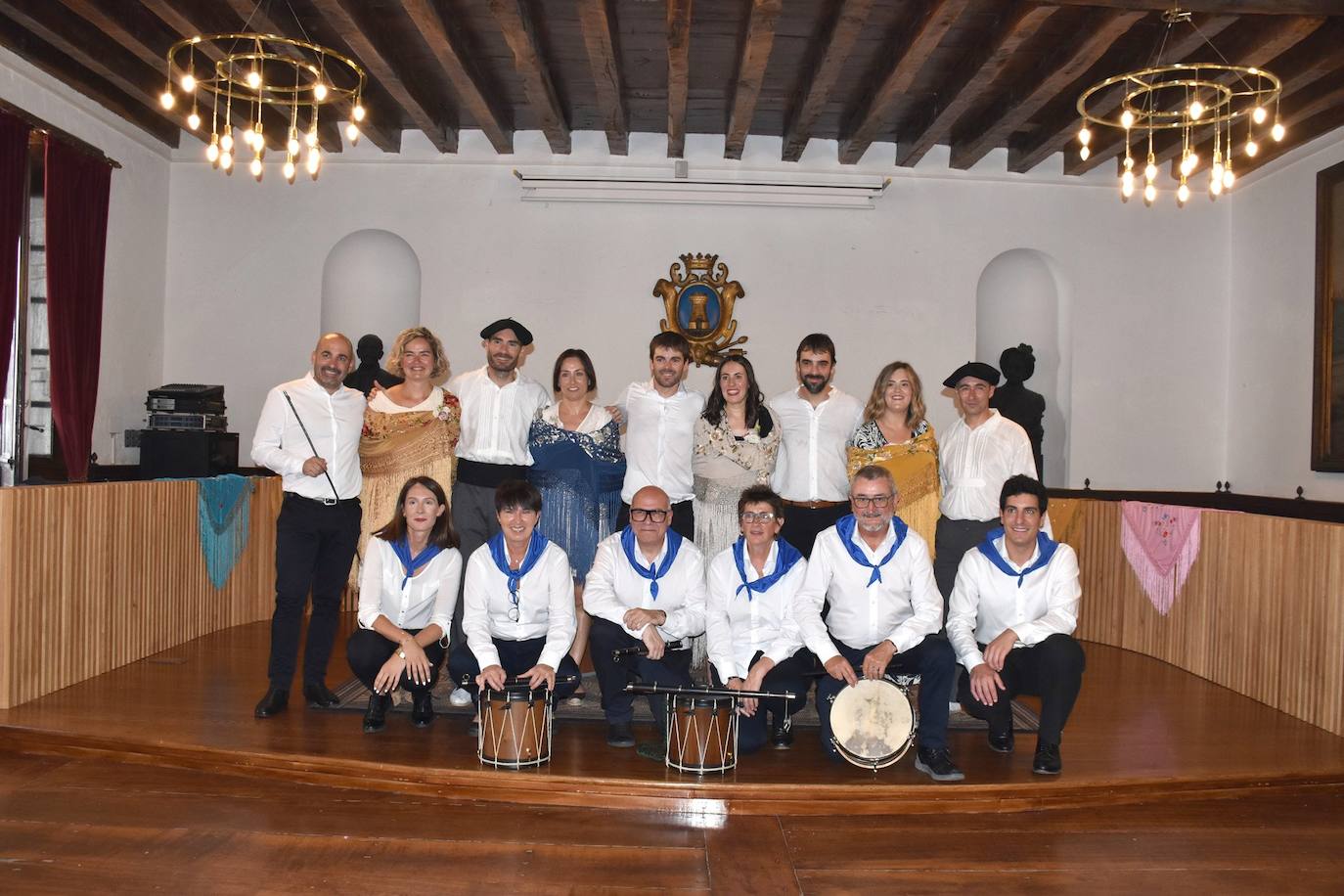 Cuatro nuevos cofrades santaneros en Ordizia