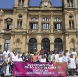 Concentración en Alderdi Eder en repulsa por las dos agresiones sexuales