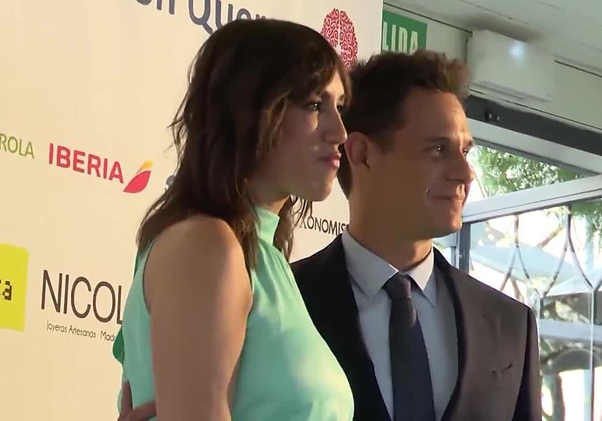 Patricia Pardo y Christian Gálvez.