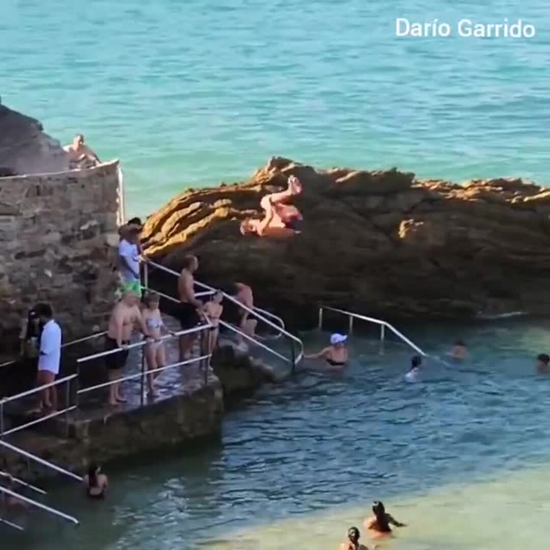 Peligrosa zambullida en el Pico del Loro