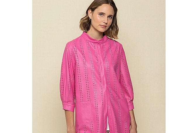 Chaqueta en rosa fucsia de Hongo Collection