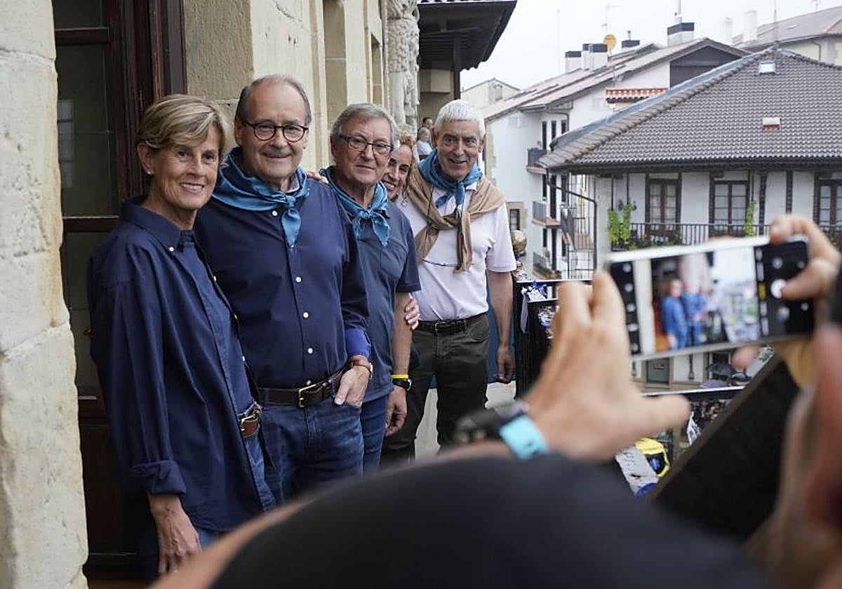 Hilario Arbelaitz, protagonista en el txupinazo de Oiartzun