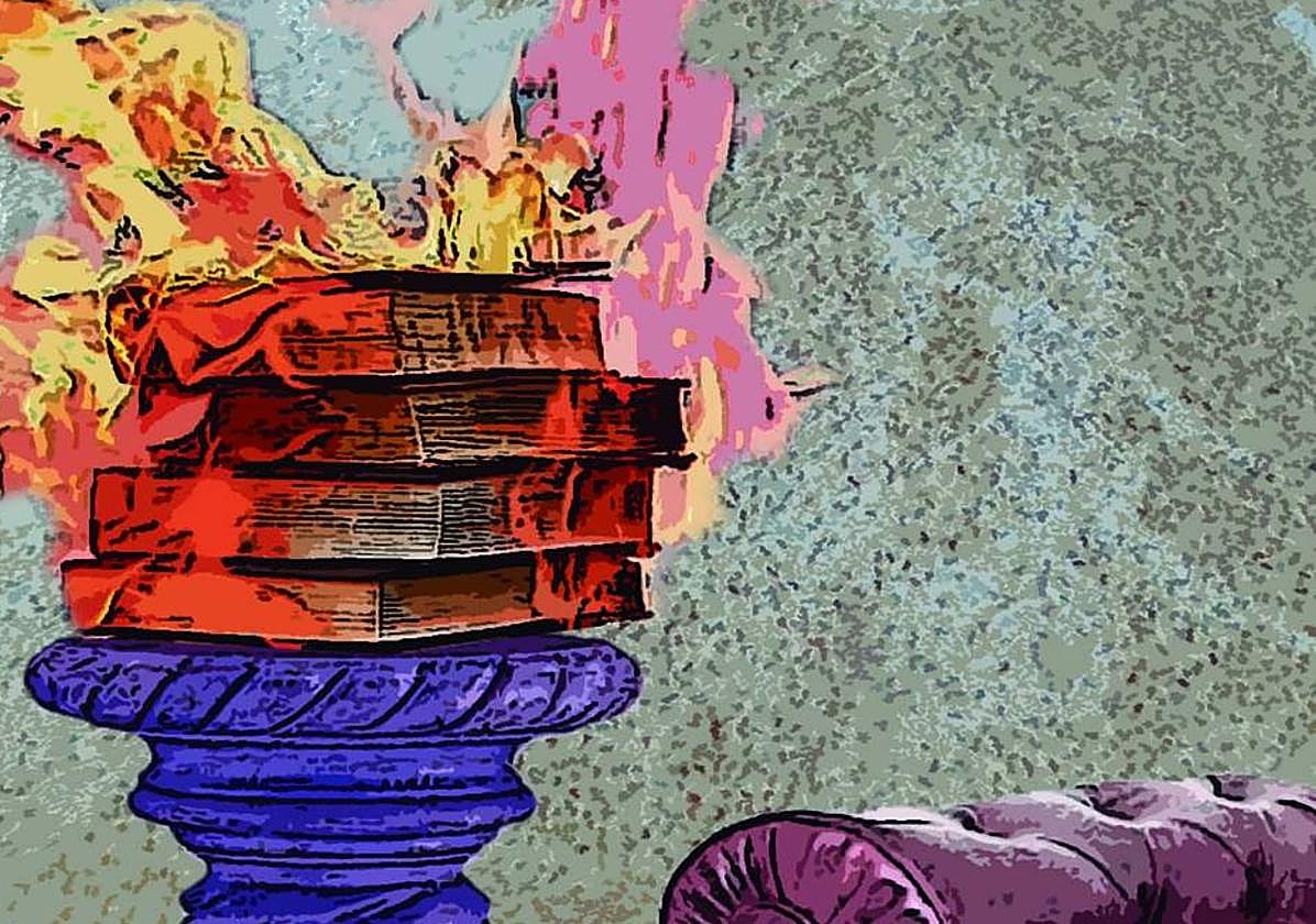 Allí donde se queman librerías