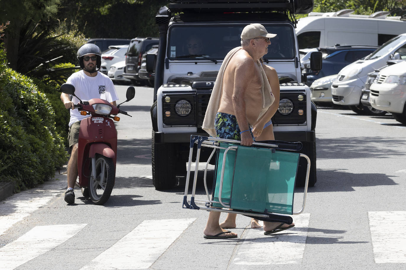 Los chapuzones y la sombra, los mejores aliados para evitar el sofoco