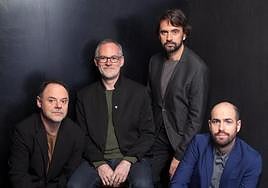Javier Aguirre, Juan Mesana, Sergio Suárez y Carlos Gallifa forman el Cuarteto Trifolium.