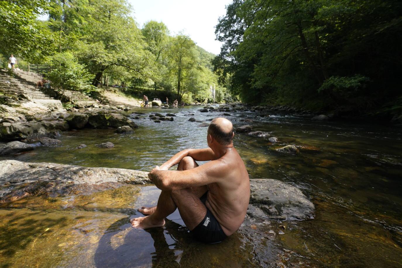 Los chapuzones y la sombra, los mejores aliados para evitar el sofoco