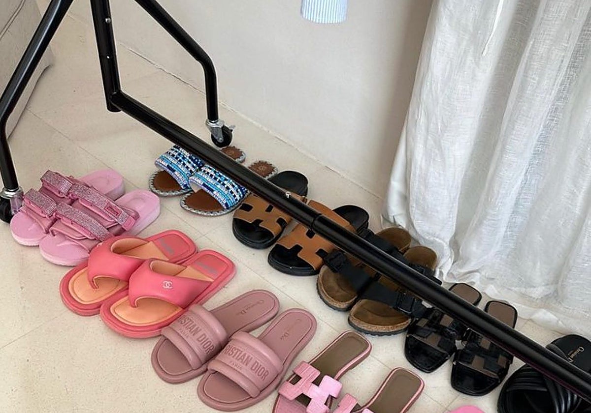 Cuatro looks con chancletas para lucir este verano