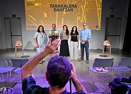 Clara Montero, Dani Hernández, Olatz de Andrés, Blanca Arrieta y Patrick Alfaya.