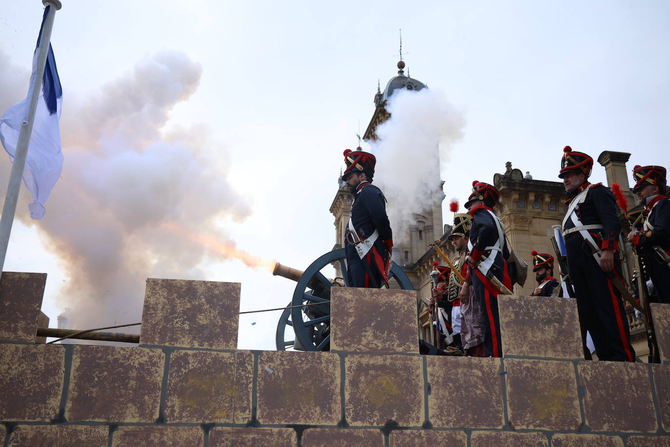 Las mejores imágenes del cañonazo