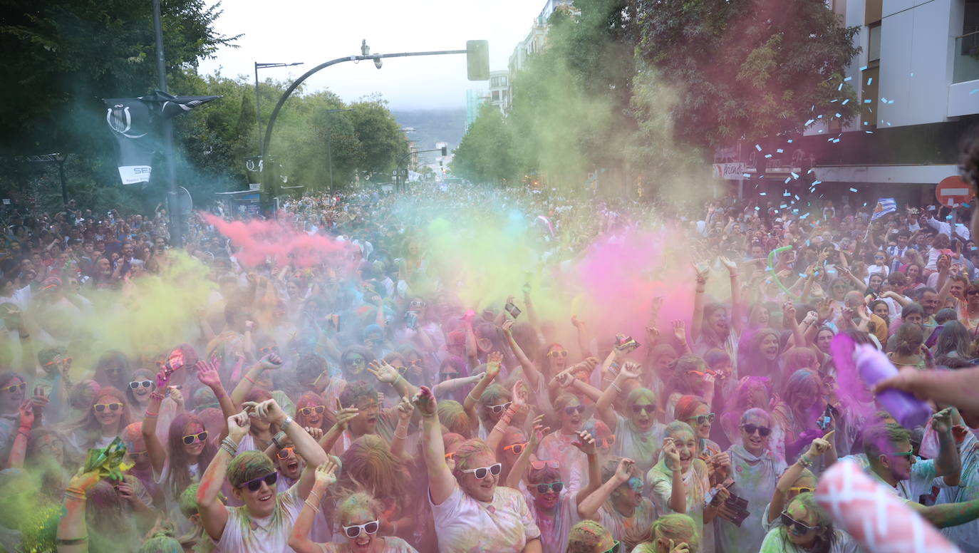 El Holi Fest más colorido