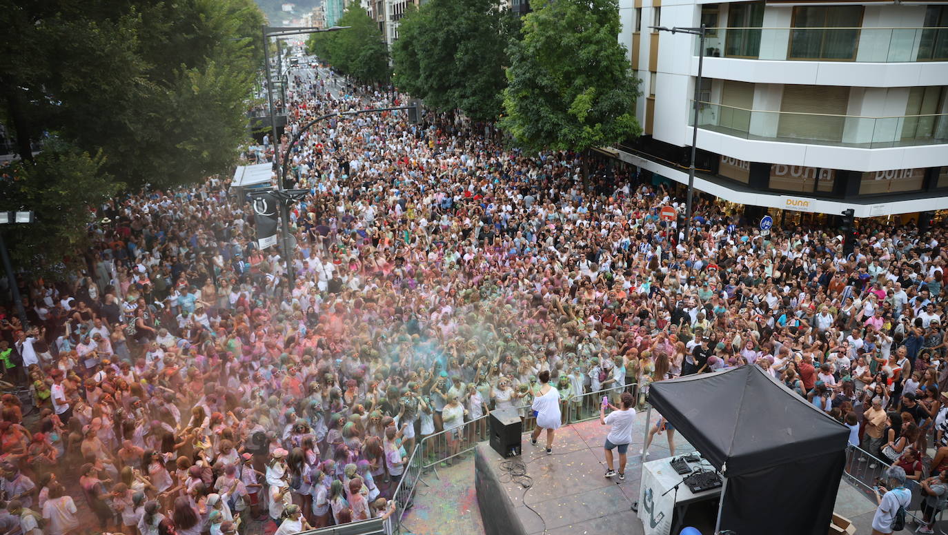 El Holi Fest más colorido