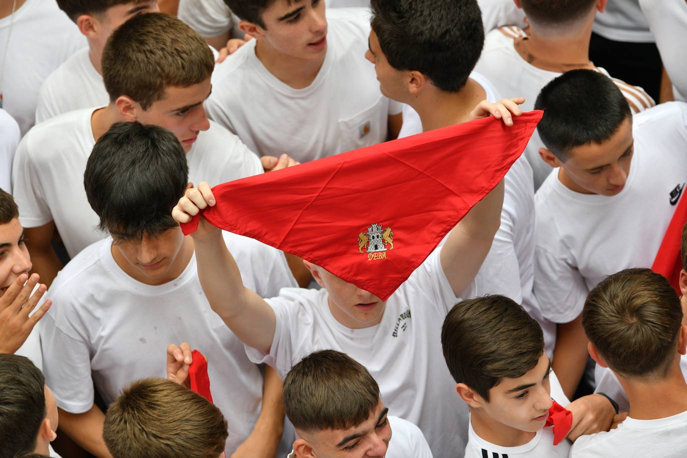 El chupinazo de Deba, en imágenes