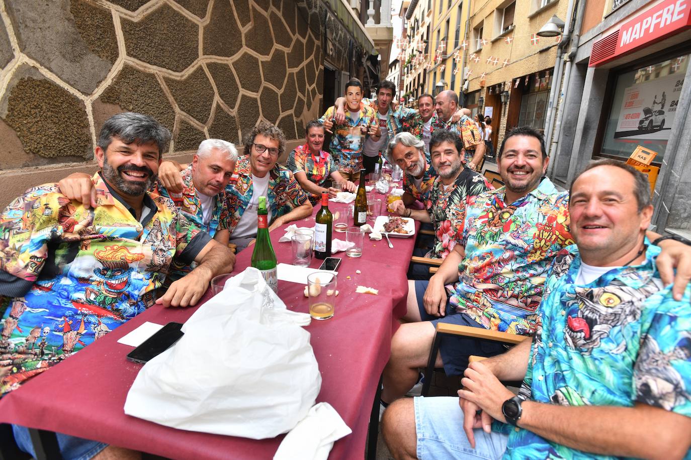 El chupinazo de Deba, en imágenes