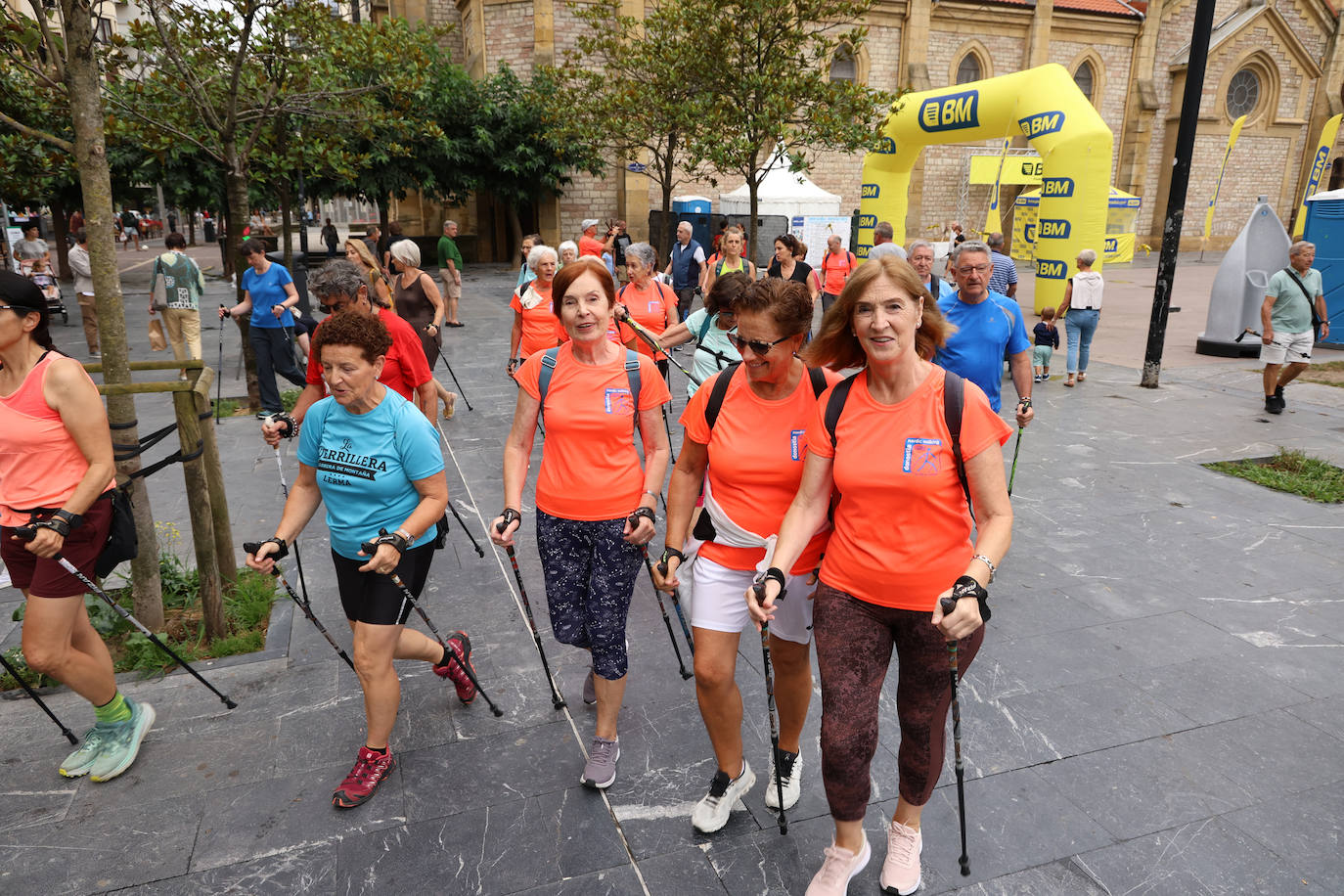 La fiesta del Nordic Walking