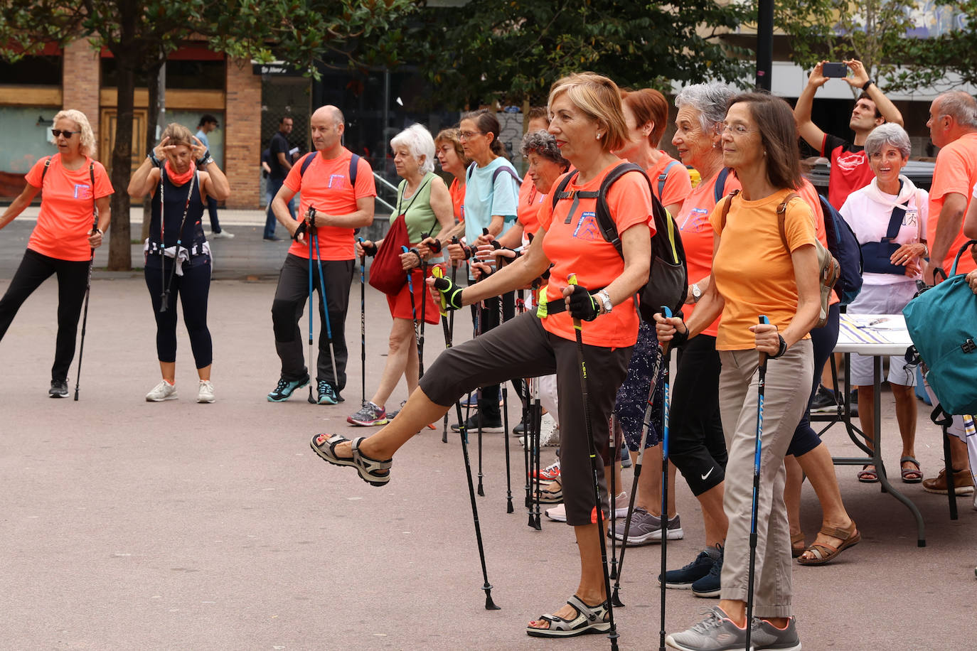 La fiesta del Nordic Walking