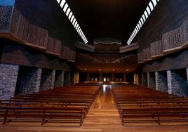 Iglesia del santuario de Oñati.