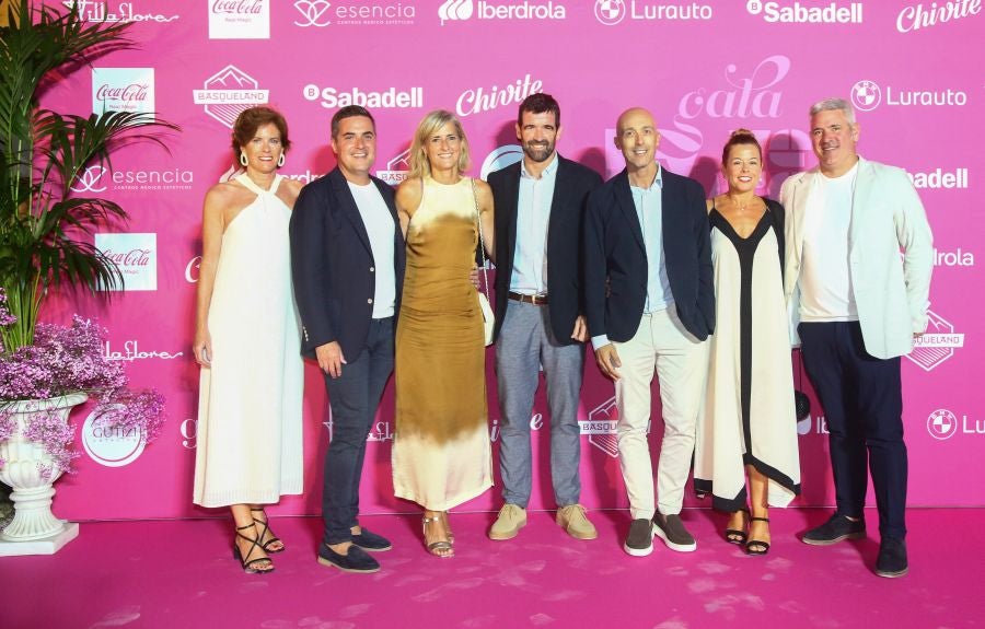 Photocall de la fiesta de El Diario Vasco