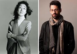 Mitsuko Uchida y Jonathan Biss.