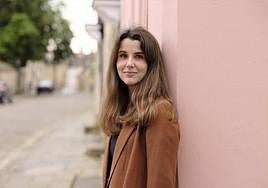 La donostiarra Irene Echeverría posa en Londres, donde reside y trabaja.