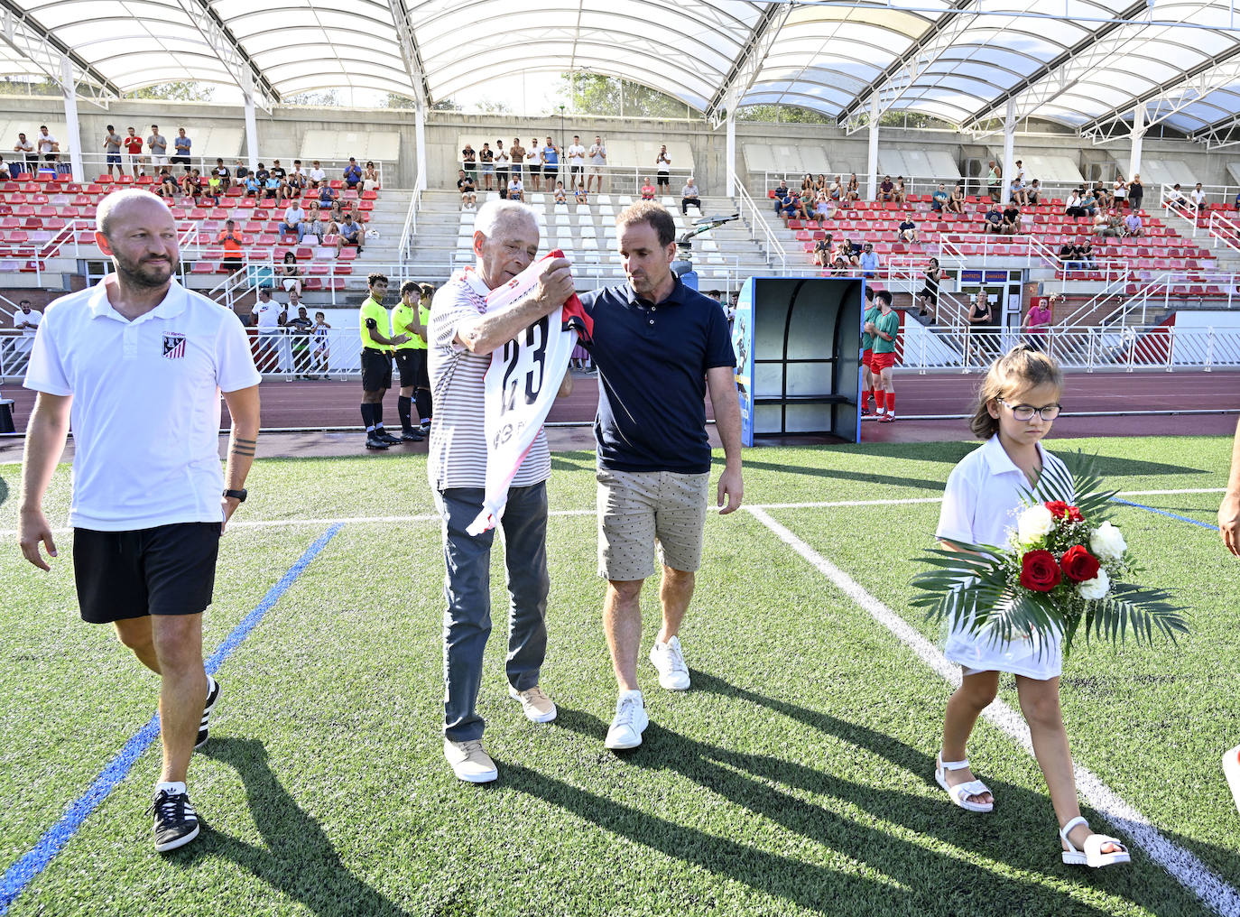 Así ha sido homenaje a Jagoba Arrasate