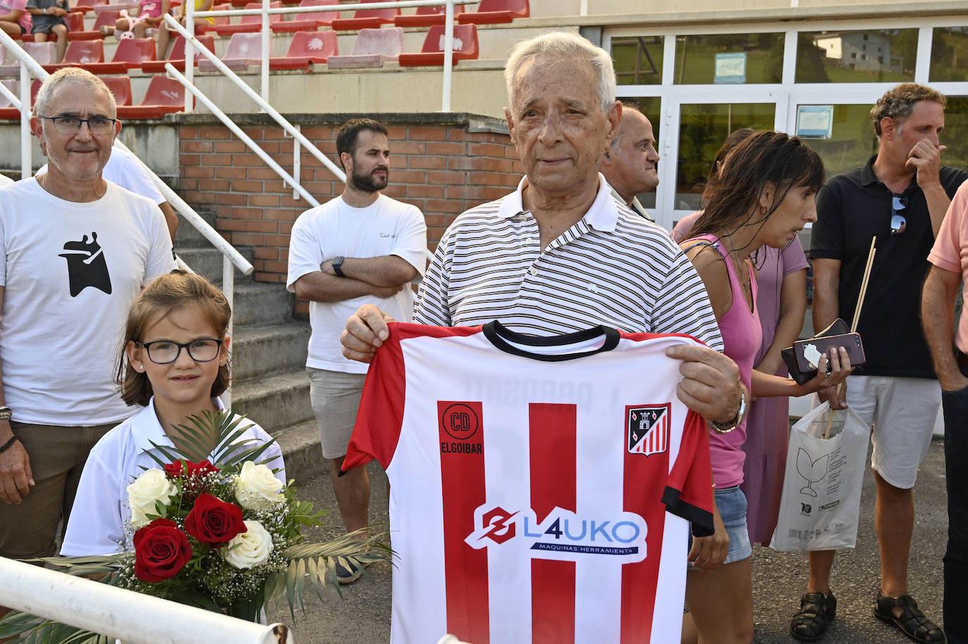 Así ha sido homenaje a Jagoba Arrasate