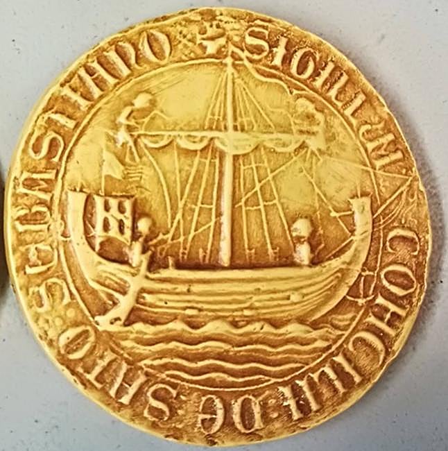 La nao de finesl del siglo XIII del sello de Donostia-San Sebastián.