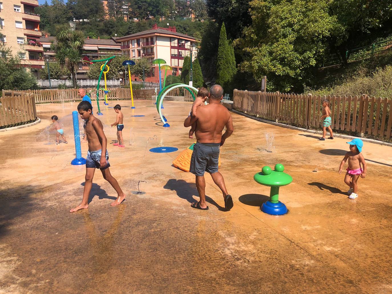 Gipuzkoa se abrasa en una nueva ola de calor