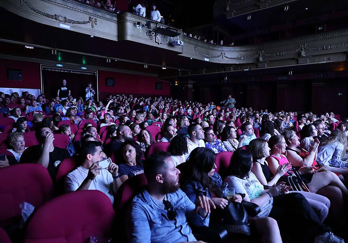 Imagen de archivo del Teatro Principal de Donostia.