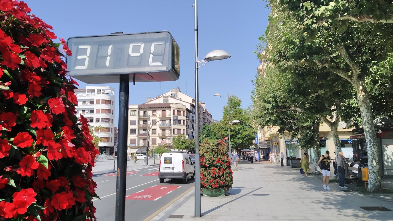 Gipuzkoa se abrasa en una nueva ola de calor