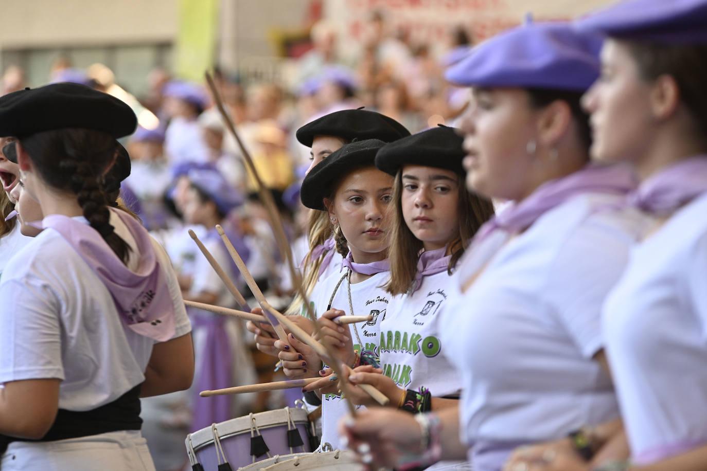 Las mejores imágenes de la degustación de piparras en Ibarra