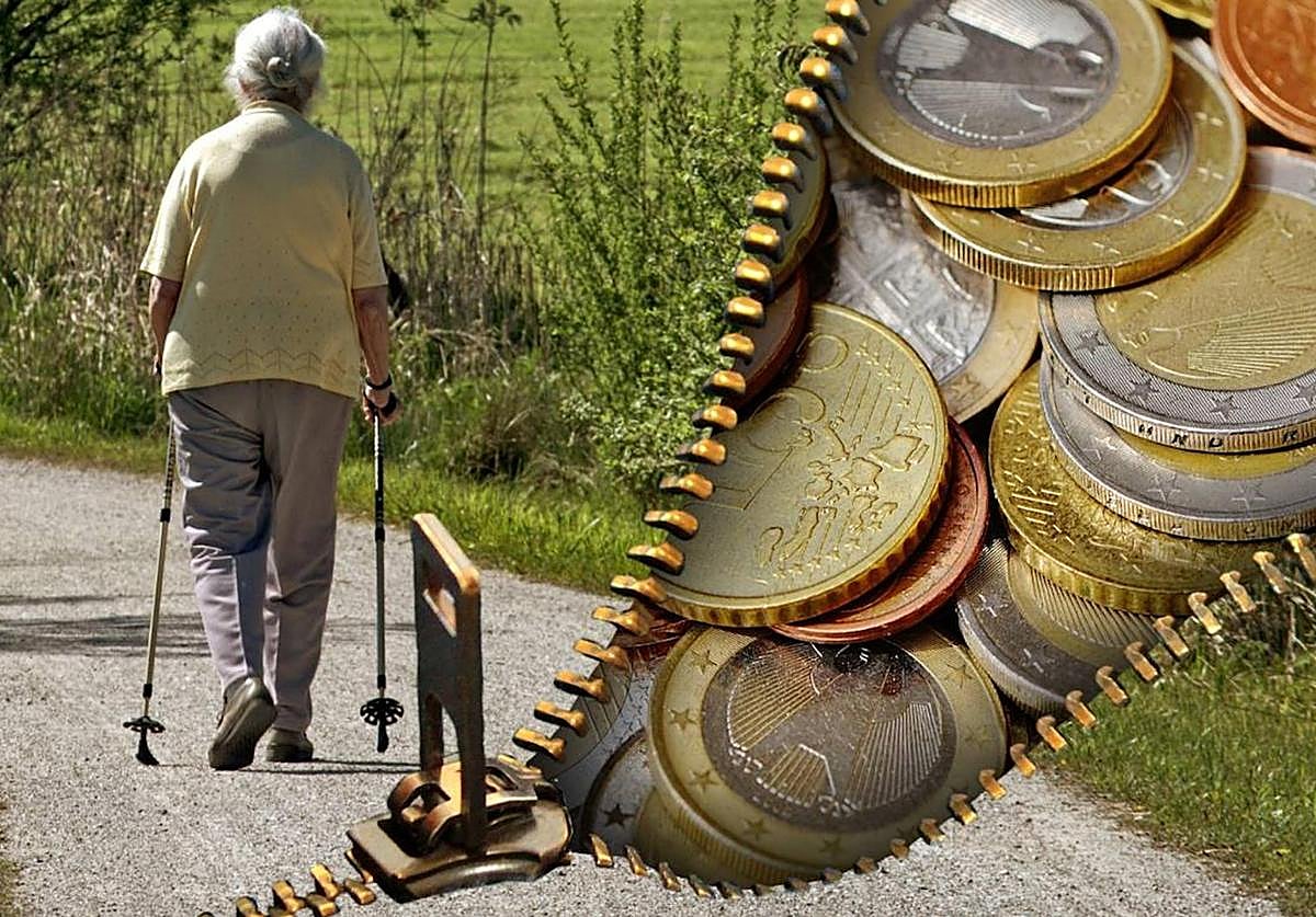 Los nuevos jubilados vascos han pasado en diez años de cobrar el 87% de su último salario al 75%