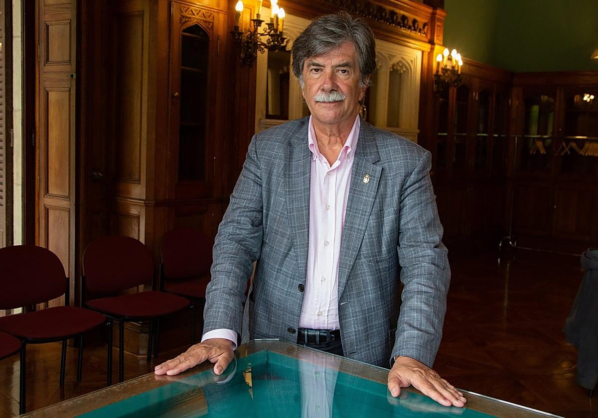 El psicólogo Javier Urra, en el Palacio de Miramar de San Sebastián.