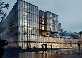 Imagen del futuro edificio.