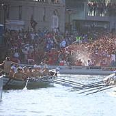 Clasificaciones de las regatas de La Concha en categoría masculina