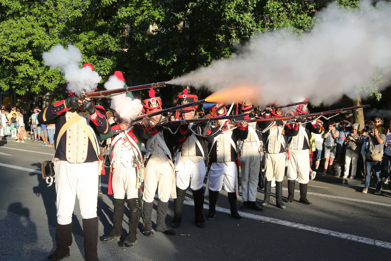 Las mejores imágenes de los actos conmemorativos del 31 de agosto