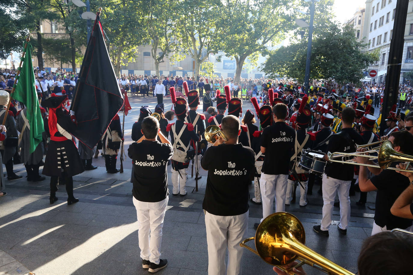 Las mejores imágenes de los actos conmemorativos del 31 de agosto