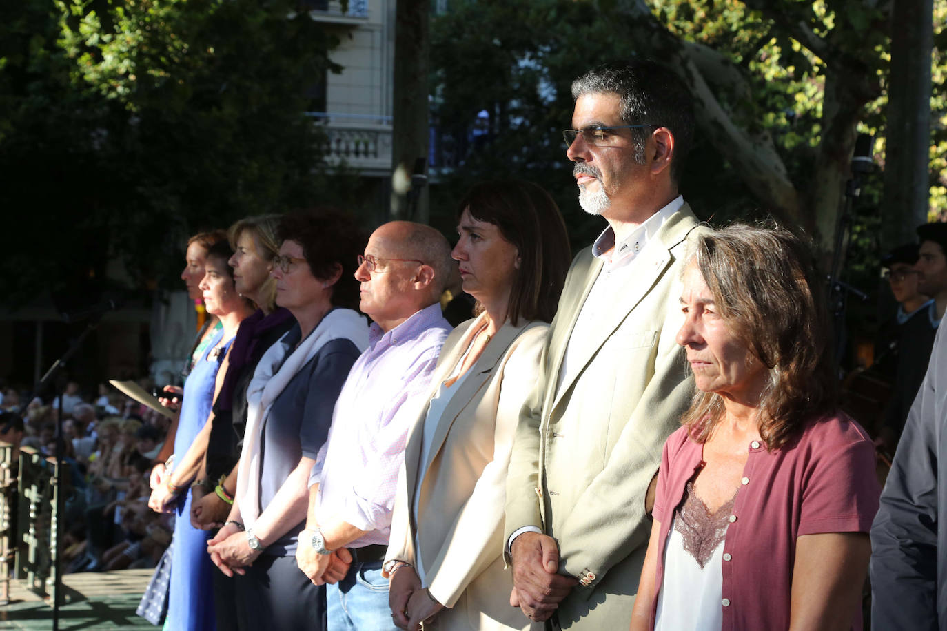 Las mejores imágenes de los actos conmemorativos del 31 de agosto