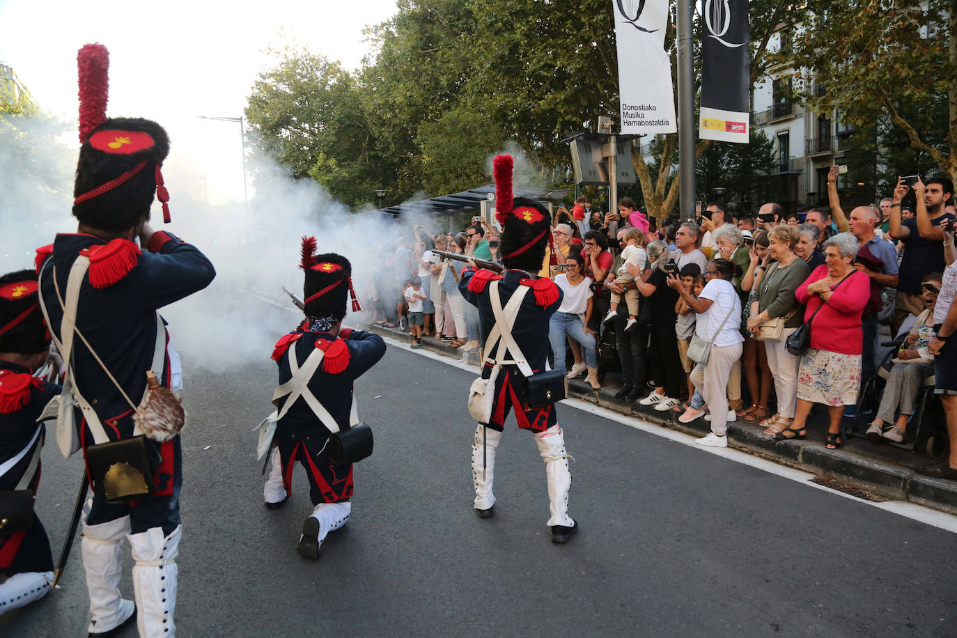 Las mejores imágenes de los actos conmemorativos del 31 de agosto