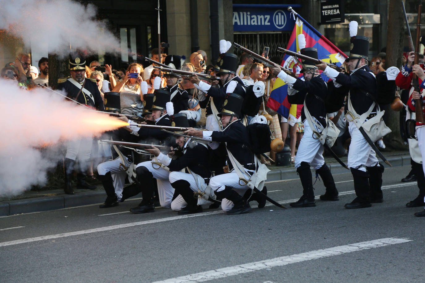 Las mejores imágenes de los actos conmemorativos del 31 de agosto