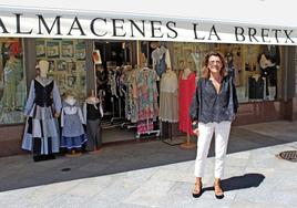 Sonia García Dolado, tercera generación de la familia al frente de Almacenes la Bretxa.