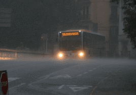 El temporal, a su paso por Gipuzkoa.