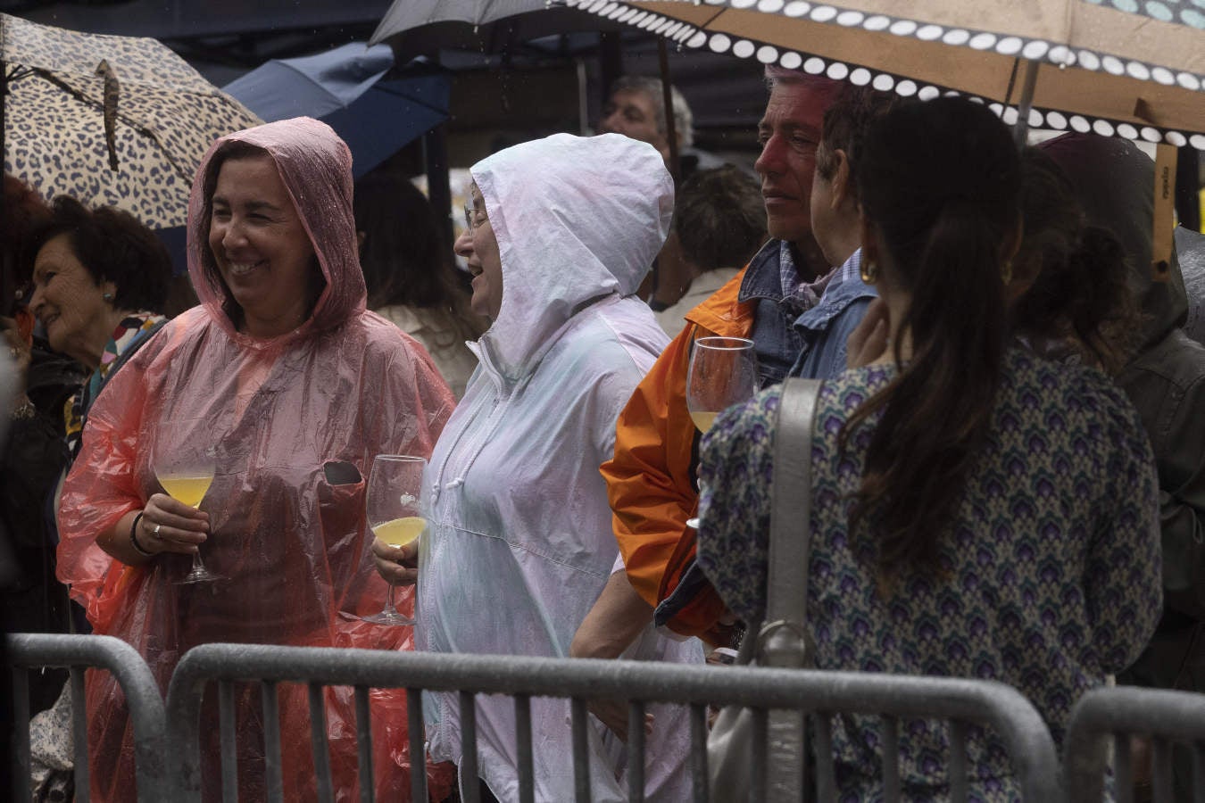 Un Sagardo Eguna pasado por agua